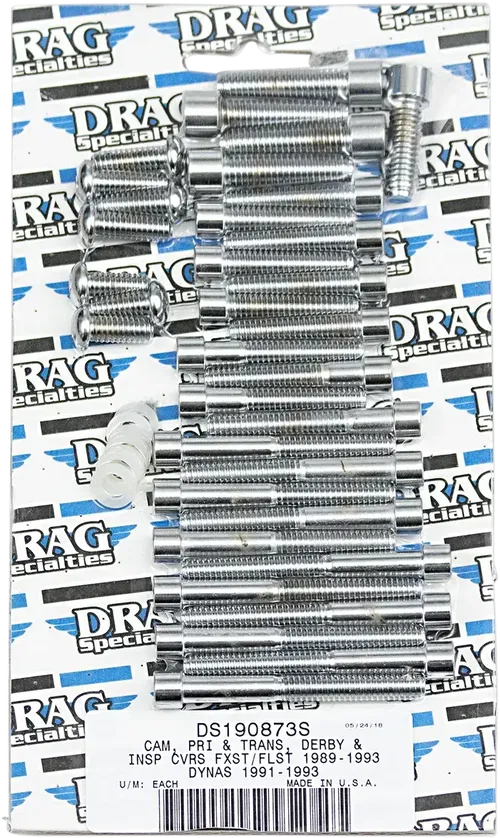 DRAG SPECIALTIES Bolt Kit - Cam/Primary/Transmission Cover - Socket-Head MK197S