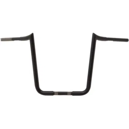 LA Choppers Flat Black 1-1/4" Prime Ape Hanger 18" Handlebars HD Softail 18-21