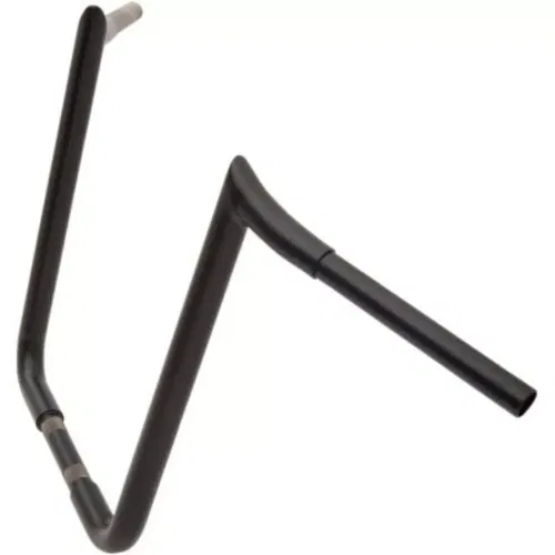 LA Choppers Flat Black 1-1/4" Prime Ape Hanger 18" Handlebars HD Softail 18-21