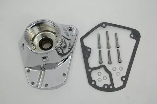 Chrome Nose Cone Cam Cover for Harley Davidson by V-Twin