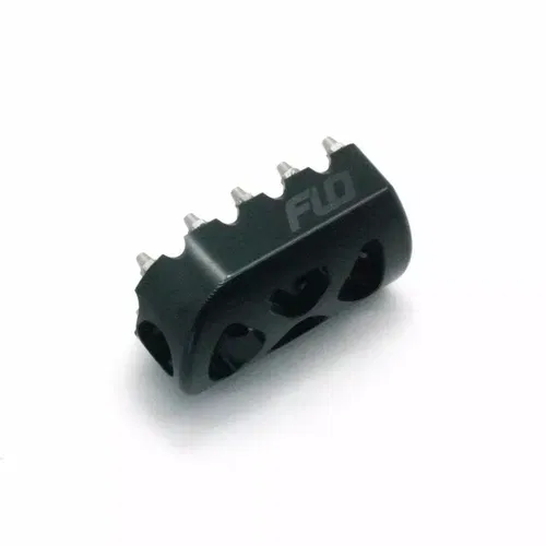 Flo Motorsports Black V2 MX Moto Style Shifter Peg Shift Peg for Harley Models