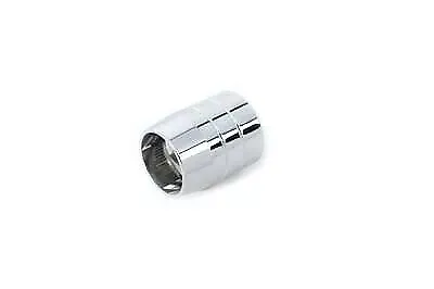 Smooth Chrome Econo Seal Hose End for Harley Davidson by V-Twin