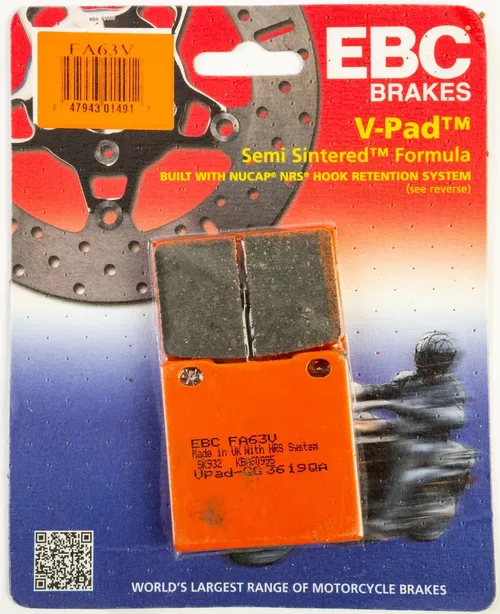 EBC Semi-Sintered V Brake Pads FA63V