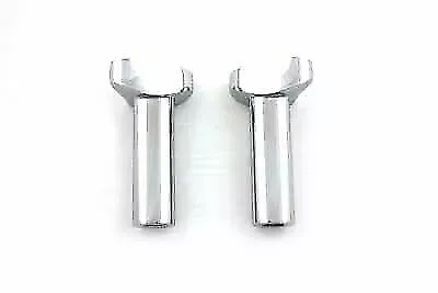 Straight Riser Stem Chrome for Harley Davidson by V-Twin