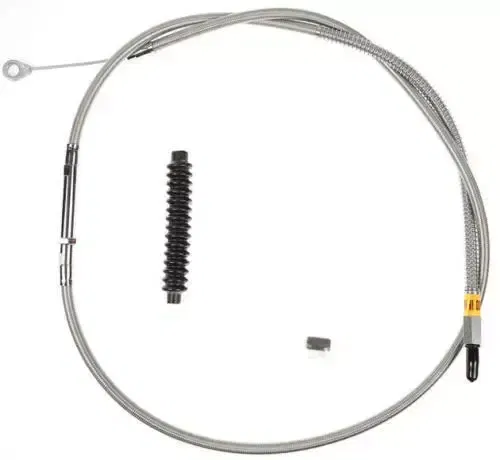 Barnett Clutch Cable +6 Stainless Braided #102-30-10039-06 Harley Davidson