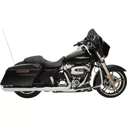 Drag Specialties 3-1/2" Slashdown Slip-On Mufflers Harley FLTRX FLHX FLHR FLTRU