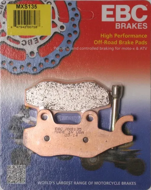 EBC MXS Series Race Sintered Brake Pads MXS135