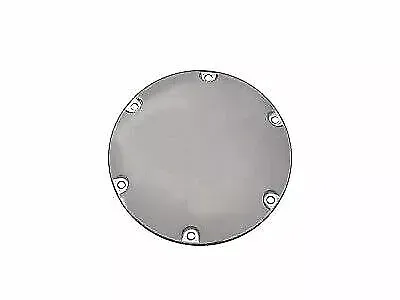 Smooth Derby Cover Chrome for Harley Davidson by V-Twin