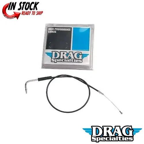 DRAG SPECIALTIES 0650-0356 Black Vinyl Throttle Cable