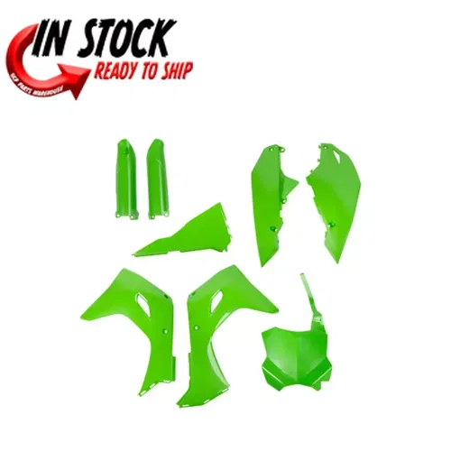 ACERBIS REPLACEMENT FENDER PLASTIC KIT 2024 GREEN KAWASAKI 2024 KX450 2983570006