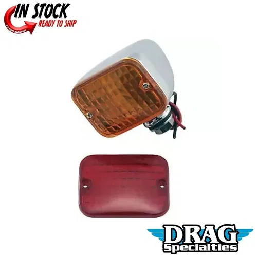 DRAG SPECIALTIES DS-280169 Rectangular Marker Light SOLD EACH!