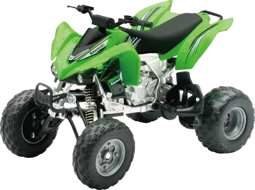 NEW RAY TOYS Fits Kawasaki KFX 450R ATV - 1:12 Scale - Green/Black 57503
