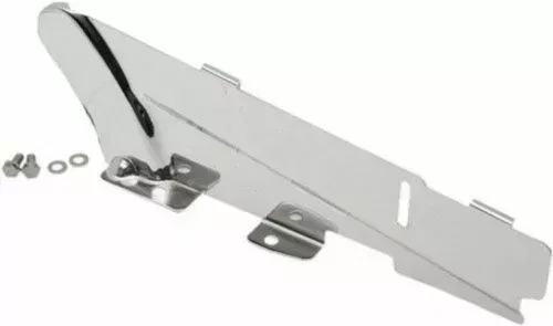 Chrome Lower Belt Guard for Harley Dyna FXD Super Glide FXDB Street Bob 07-17