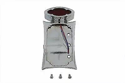 Curved Tail Lamp and License Plate Set Odin Style for Harley Davidson by V-Twin
