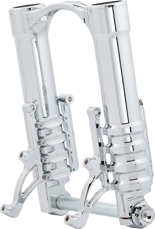 ARLEN NESS Fork Legs - 49 mm - Chrome - For Custom Radial Mount Brake Caliper