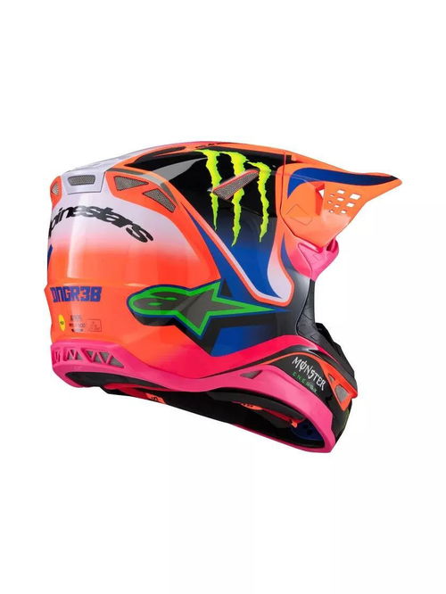2024 ALPINESTARS SUPERTECH M10 HELMET HAYDEN DEEGAN MONSTER ENERGY - PICK SIZE