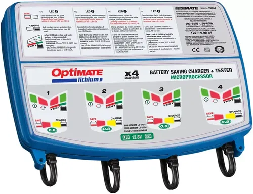 Tecmate Optimate Lithium 0.8A X4 TM485