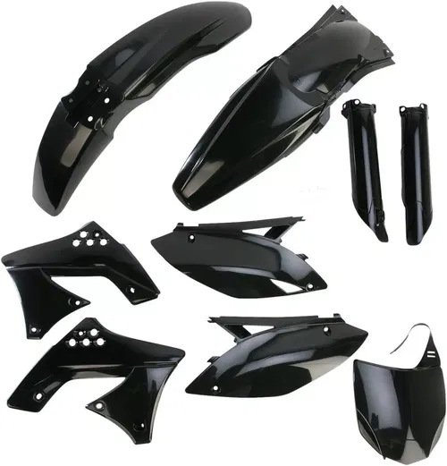 Acerbis Black Full Plastic Complete Kit For Kawasaki KX 250 F 09-12 2198050001