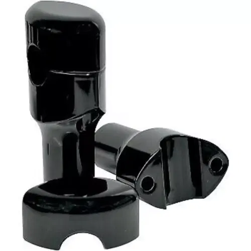 LA CHOPPERS LA-7402-03B Black 3" Risers for 1" Harley Handlebars