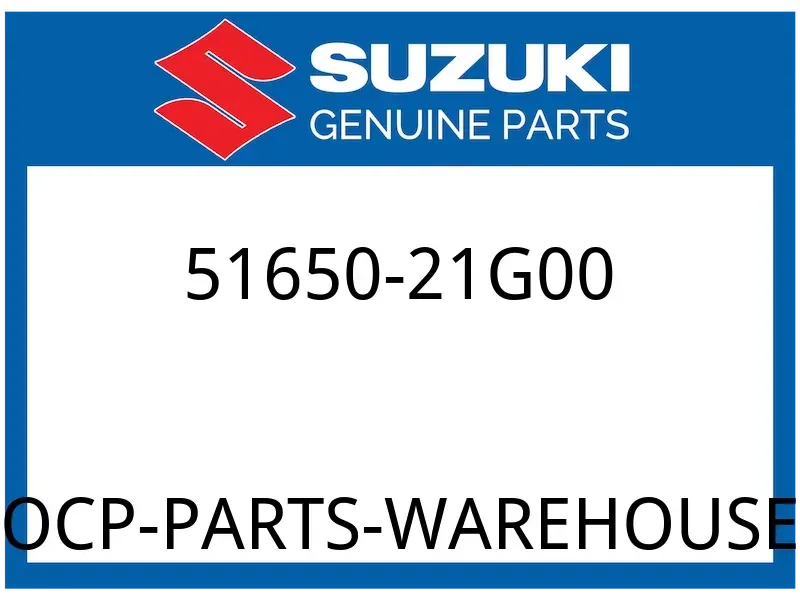 Suzuki OEM Part 51650-21G00 SHAFT, STEERING