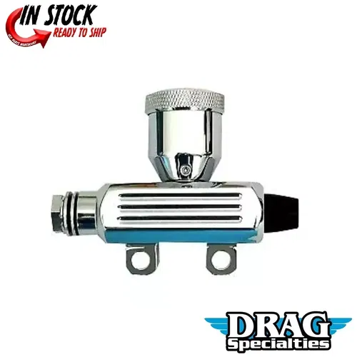 Drag Specialties 1731-0609 Chrome Custom Mini Rear Master Cylinder Kit