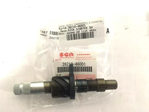 OEM SUZUKI KICK START SHAFT ASSEMBLY RM80 JR80 RM50 DS80 26210-46001
