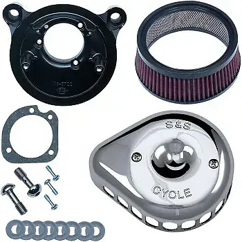 Air Cleaner Chrome Mounted Throttle By Wire -16 1010-2323 S&S Cycle