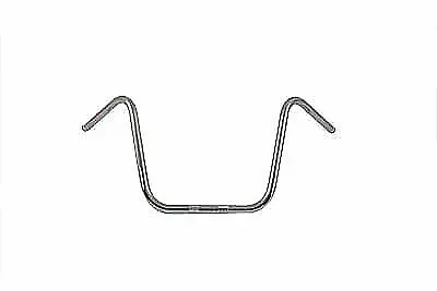 14" Ape Hanger Handlebar with Indents Chrome for Harley Davidson by V-Twin