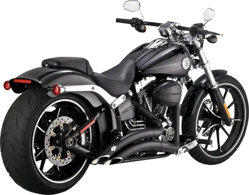 VANCE &amp; HINES Big Radius Exhaust System - Black 46365