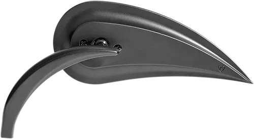 ARLEN NESS Mirror - Rad III - Side View - Teardrop - Black - Left 13-092