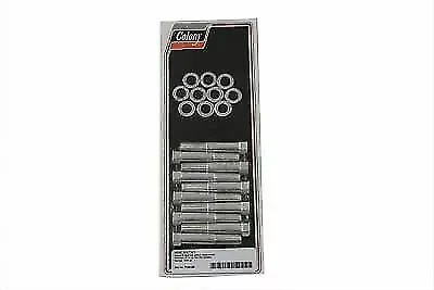 Stock Head Bolt Cadmium for Harley Davidson by V-Twin