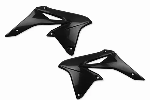 UFO Black Radiator Shroud Set for RMZ250