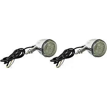 Custom Dynamics Front Turn Signal Universal Chrome 2020-1797
