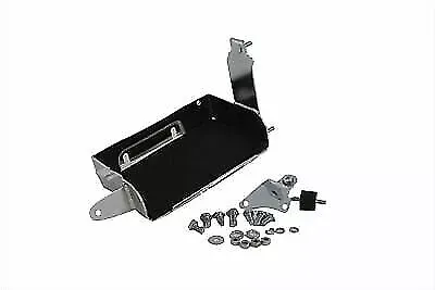 Chrome Battery Carrier Kit for Harley Davidson by V-Twin