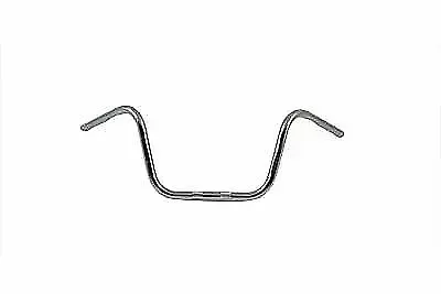 10" Chrome Ape Hanger Handlebar with Indents for Harley Davidson by V-Twin