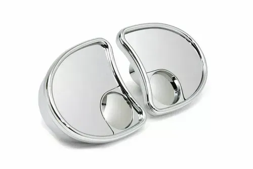 Split Vision Fairing Mount Mirror Set for Harley Davidson by V-Twin