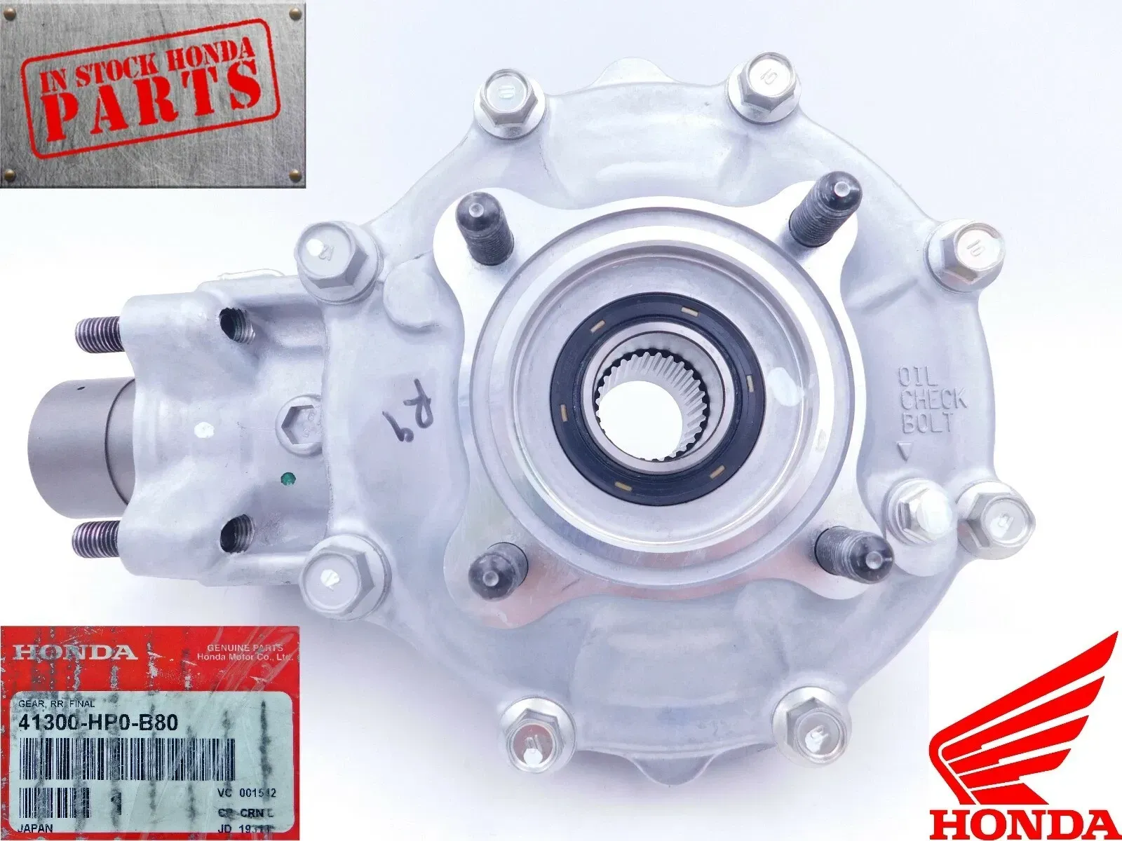 Honda Rear Final Drive Differential Gear TRX 500 TRX500 Foreman Rubicon Genuine