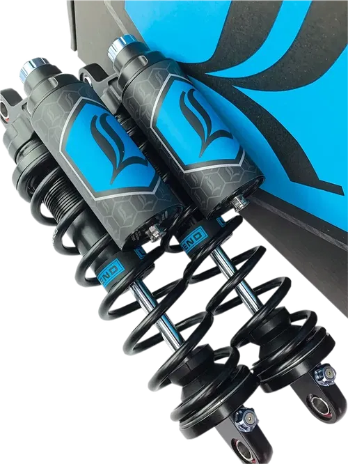 LEGEND SUSPENSION REVO ARC Piggyback Shocks - Fits Standard - Black - 13" -