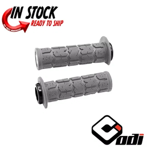 ODI ATV WATERCRAFT LOCK ON GRIPS ROGUE 2.1 7/8" HANDLEBAR GREY/BLACK