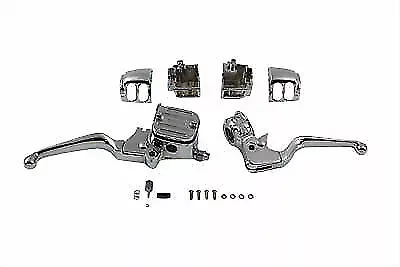 Contour Style Dual Disc Handlebar Control Kit for Harley Davidson by V-Twin