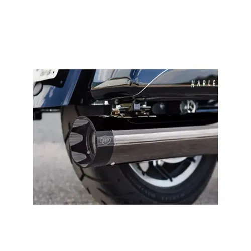 S&S CYCLE 2 INTO 1 SIDEWINDER EXHAUST SYSTEM LAVA CHROME - HARLEY M8 - 50 STATE