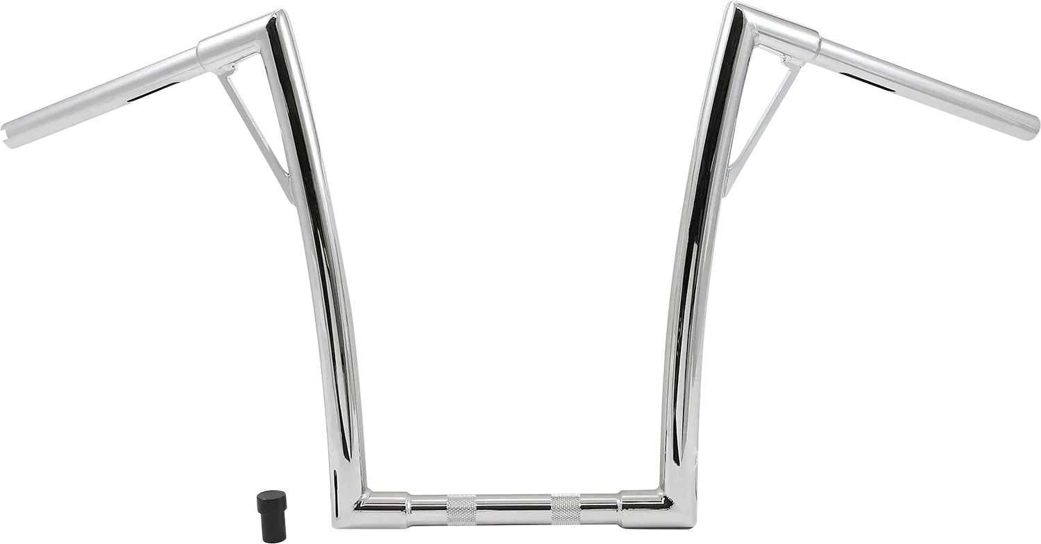 BURLY BRAND Louie Handlebar - 16" - Chrome B12-7008C