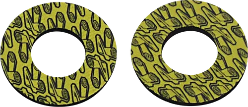 RENTHAL Grip Donutz - Black/Yellow G205