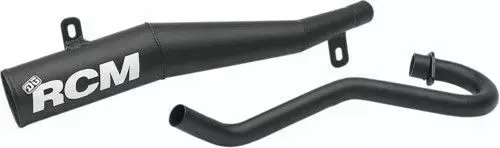 DG Performance 83-85 Honda ATC200X DG RCM Black Steel Full Exhaust 04-2108