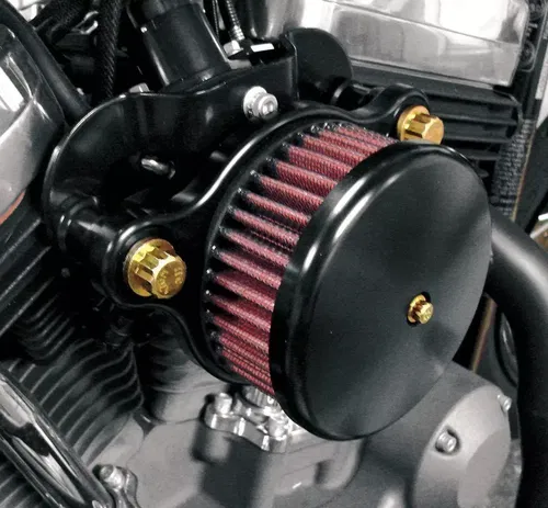 Joker Machine Smooth High Performance Air Cleaner 1991-06 Harley Sportster Black