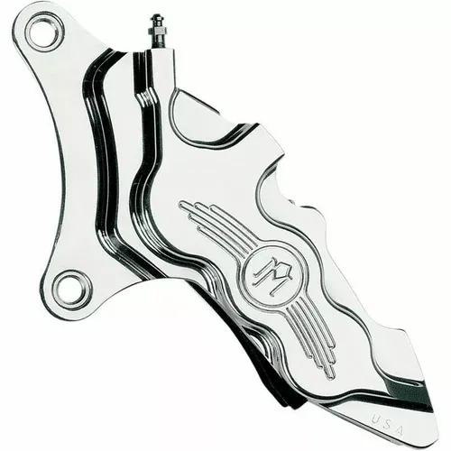 Performance Machine 11.5 Left Side 6 Piston Calipers for 00-15 Harley Chrome