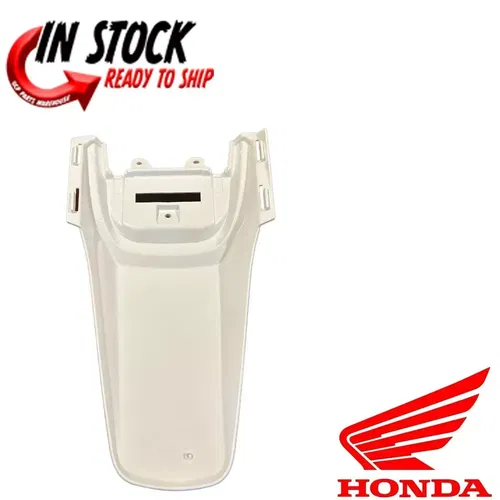 HONDA REAR FENDER 2013-2024 CRF50F GENUINE OEM ROSS WHITE 80101-GJG-C60ZA