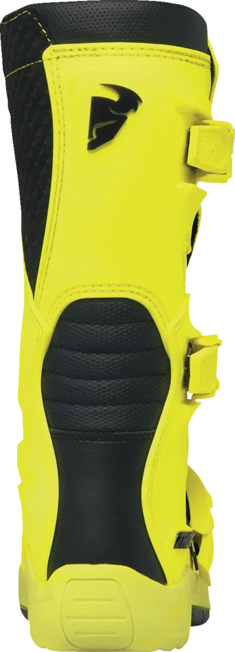 THOR Youth Blitz Fits XR Boots - Acid/Black - Size 5 3411-0763