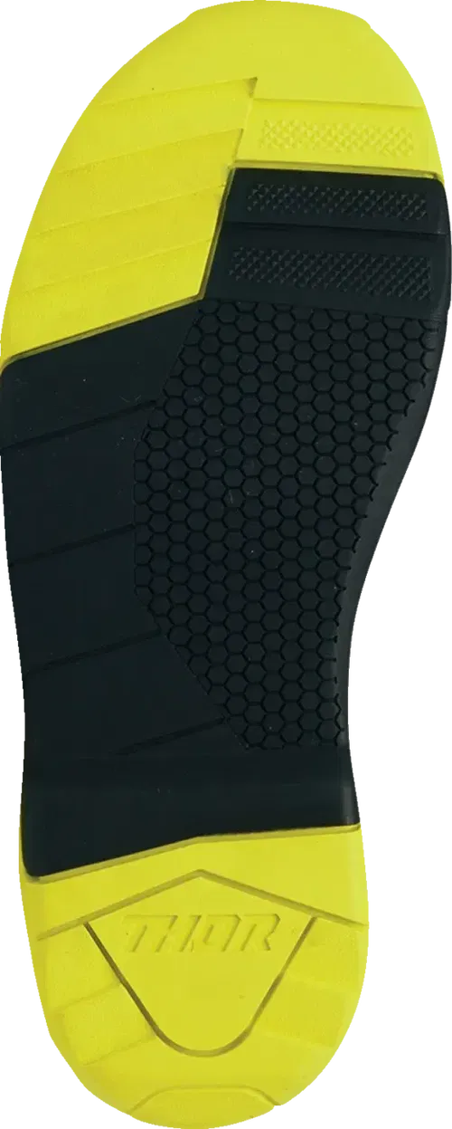 THOR Youth Blitz Fits XR Boots - Acid/Black - Size 5 3411-0763
