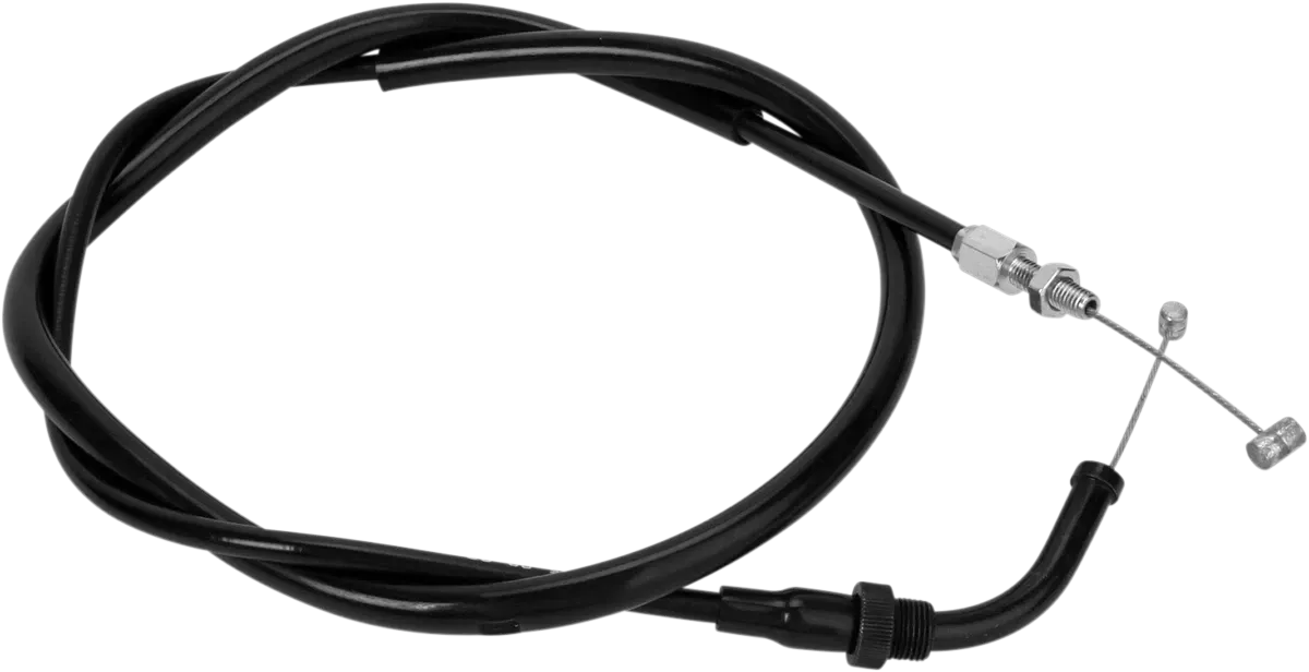 MOTION PRO Black Vinyl Throttle Cable - Push - Fits '79-'83 Honda CB 02-0335